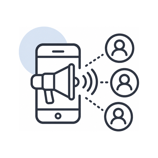 Voice Broadcasting Tool Icon
